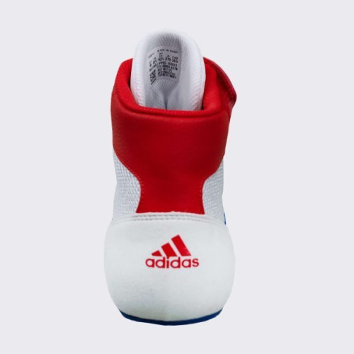 Wrestling Shoes adidas HVC 2 White/Red/Royal by